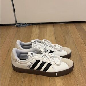 Adidas Women’s White and Black Shoes